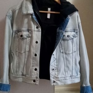 Athleta denim jacket.